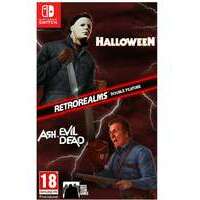 NINTENDO Switch Halloween and Ash vs Evil Dead RetroRealms Double Feature
