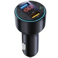 Xwave BT 40 FM transmiter za auto, BT, LED, USB, 3D Surround, USB-ž TypeC PD30W+QC3.0 brzo punjenje