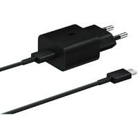 SAMSUNG Power Adapter 15W Type-C + Cable Black EP-T1510-XBE