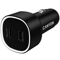 CANYON OnDrive 60 PD 60W 2xUSB-C Black CNE-CCABR3CC