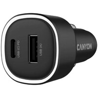 CANYON OnDrive 85 PD 85W USB-A+USB-C Black CNE-CCABR8AC