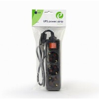 GEMBIRD EG-PSU3-01 UPS naponski kabl, 3 Shuko 0.6m