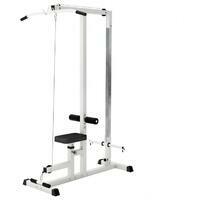 GORILLA SPORTS Multifunkcionalna lat masina (Bela)