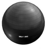GORILLA SPORTS Lopta za pilates (65 cm / Crna)