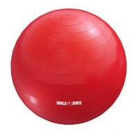 GORILLA SPORTS Lopta za pilates (65 cm / Crvena)