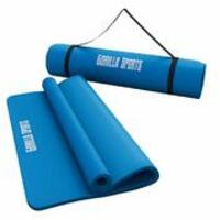GORILLA SPORTS Prostirka za vezbanje (190 x 100 x 1,5 cm / Svetloplava)
