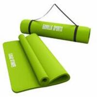 GORILLA SPORTS Prostirka za vezbanje (190 x 100 x 1,5 cm / Svetlozelena)