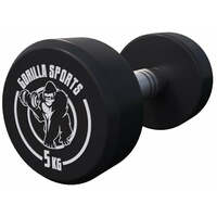 GORILLA SPORTS Okrugla gumirana bucica (5 kg)