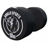 GORILLA SPORTS Okrugla gumirana bucica (30 kg)