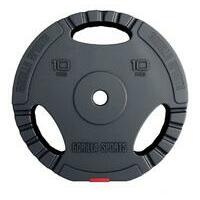 GORILLA SPORTS Plasticni teg sa rukohvatima (10 kg)