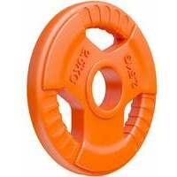 GORILLA SPORTS Gumirani olimpijski teg (2,5 kg  /  Narandzasti)