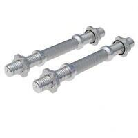 GORILLA SPORTS Set od 2 sipke za bucice 35 cm (Srebrna)