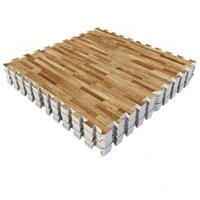 GORILLA SPORTS Tatami strunjaca (8 delova / Svetla boja drveta)