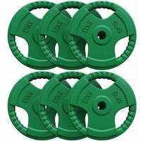 GORILLA SPORTS Set gumiranih tegova (6 x 5 kg)