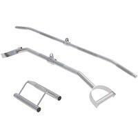 GORILLA SPORTS 2 Lat sipke + Nastavak za veslanje za lat masinu