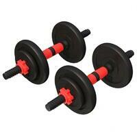 GORILLA SPORTS Set od 2 podesive bucice od livenog gvozdja 25 mm (15 kg)