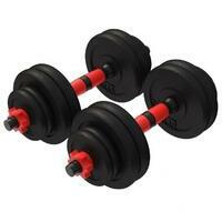 GORILLA SPORTS Set od 2 podesive bucice od livenog gvozdja 25 mm (30 kg)