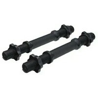 GORILLA SPORTS Set od 2 sipke za bucice 35 cm (Crna)