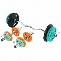 GORILLA SPORTS Set olimpijskih tegova (75 kg)