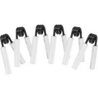 GORILLA SPORTS Set od 6 opruga za jacanje sake i podlaktice (Opterecenje 45-159 kg)