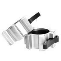 GORILLA SPORTS Osiguraci za olimpijsku sipku 50/51 mm (Srebrni)