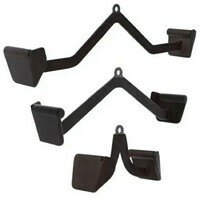 GORILLA SPORTS Set tri lat sipke (72 cm / 52.5 cm / 28 cm)