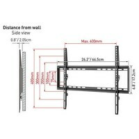BARKAN E307.B LCD TV zidni nosac 13-65 inca