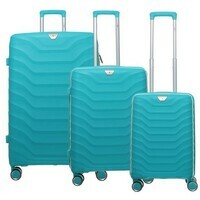 ENOVA LONGBEACH set kofera 3/1 tirkizna