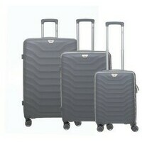 ENOVA LONGBEACH set kofera 3 / 1 siva