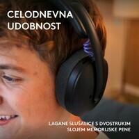 LOGITECH G325 LIGHTSPEED gejmerske bežicne slušalice crna 981-001524