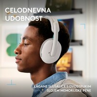 LOGITECH G325 LIGHTSPEED gejmerske bežicne slušalice bela 981-001531