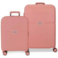 PEPE JEANS  ACCENT set kofera 2 / 1 roze