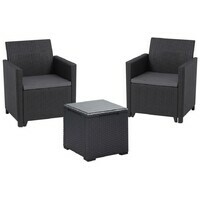 KETER Marie sa box stolom Vigo grafit