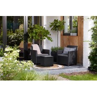 KETER Marie sa box stolom Vigo grafit