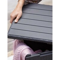 KETER Marie sa box stolom Vigo grafit