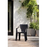 KETER Dante lowback grafit  