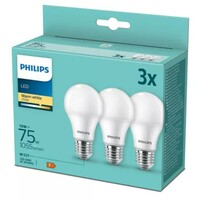PHILIPS PS728    10W (75W) A60 E27 WW FR ND 3PF/6 DISC