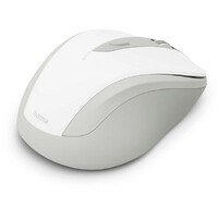 HAMA WM-400 opticki bezicni mis, 6 tastera, ergonomski, beli