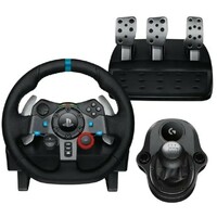 LOGITECH G923 Trueforce Gaming Racing Wheel + Logitech Shifter