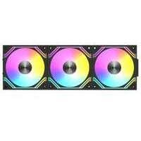 RAIDMAX 3in1 120mm Modular Combo kit Black NV-MD120FBP3