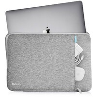 TOMTOC DEFENDER A13 LAPTOP SLEEVE DARK GREY 14