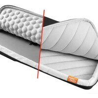 TOMTOC DEFENDER A13 LAPTOP SLEEVE BLACK 16