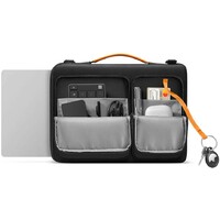 TOMTOC DEFENDER A42 LAPTOP BRIEFCASE BLACK 16