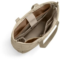 TOMTOC TERRA T38 PUFFY LAPTOP TOTE BAG NATURAL SAND T38M1K2