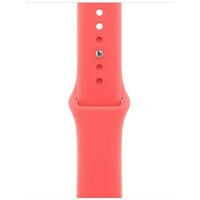 APPLE Watch 42mm Band: Bright Guava Sport Band - M / L (SEASONAL) mhyc4zm / a
