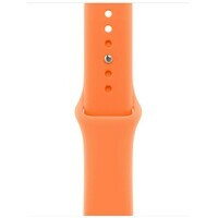 APPLE Watch 42mm Band: Clementine Sport Band - M / L (SEASONAL) mhye4zm / a