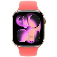 APPLE Watch 46mm Sport Band: Bright Guava Sport Band - S/M (SEASONAL) mhyh4zm/a