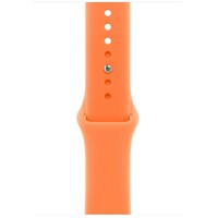 APPLE Watch 46mm Sport Band: Clementine Sport Band - M / L (SEASONAL) mhyl4zm / a