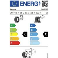 BARUM 205/65R16C Vanis 3 107/105T