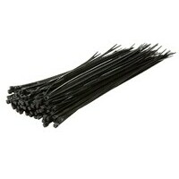 LOGILINK Vezice 100 kom, 300x3.4mm, crna